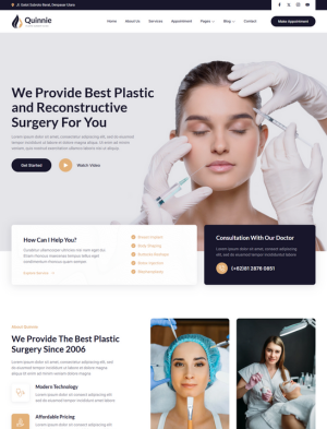 Clinic site by DigzyTech