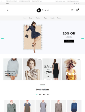 Fashion store by DigzyTech