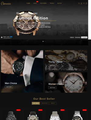 Watch store by DigzyTech
