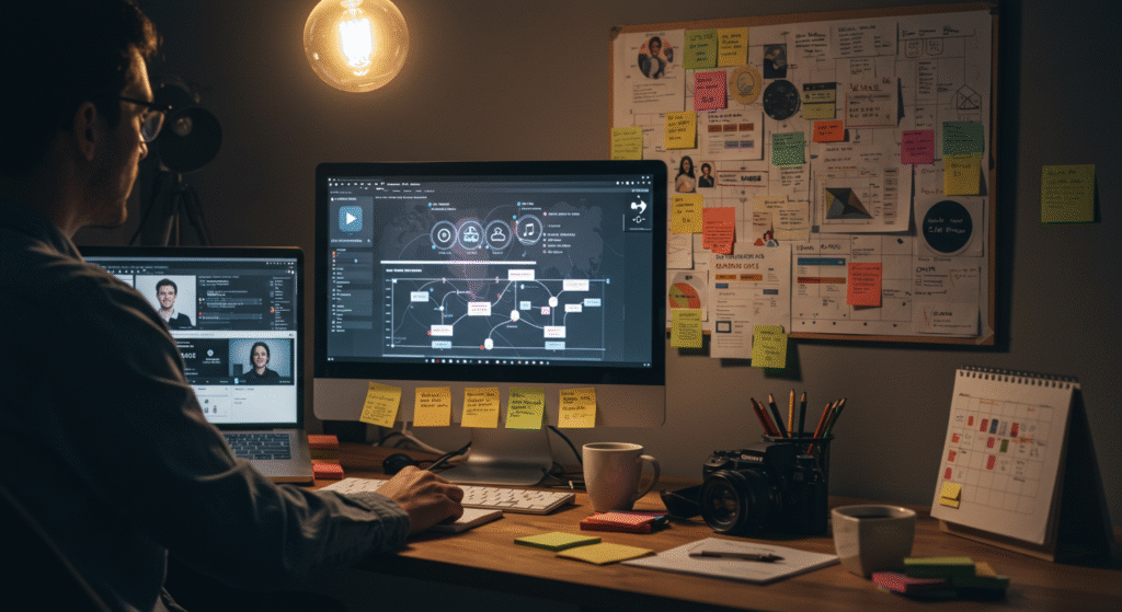 Target audience research and content planning for online marketing success